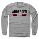 Morten Andersen Men's Long Sleeve T-Shirt | 500 LEVEL