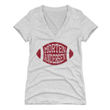 Morten Andersen Women's V-Neck T-Shirt | 500 LEVEL