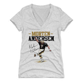 Morten Andersen Women's V-Neck T-Shirt | 500 LEVEL