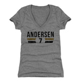 Morten Andersen Women's V-Neck T-Shirt | 500 LEVEL