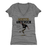 Morten Andersen Women's V-Neck T-Shirt | 500 LEVEL