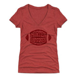 Morten Andersen Women's V-Neck T-Shirt | 500 LEVEL